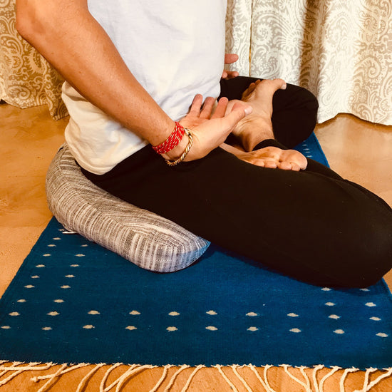 Image Title Chandra Crescent Meditation Eco-Cushion